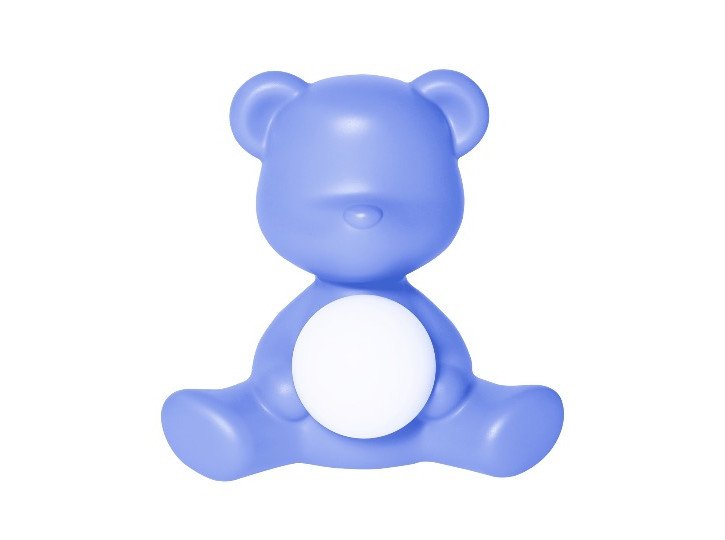 Портативна настільна лампа Teddy Girl, блакитна