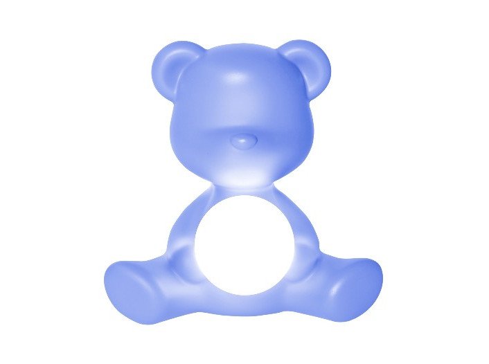 Портативна настільна лампа Teddy Girl, блакитна