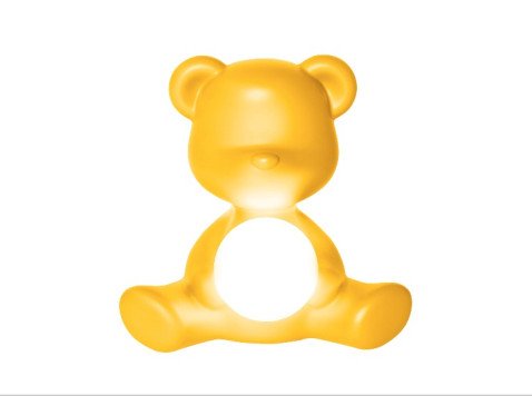 Портативна настільна лампа Teddy Girl, жовта