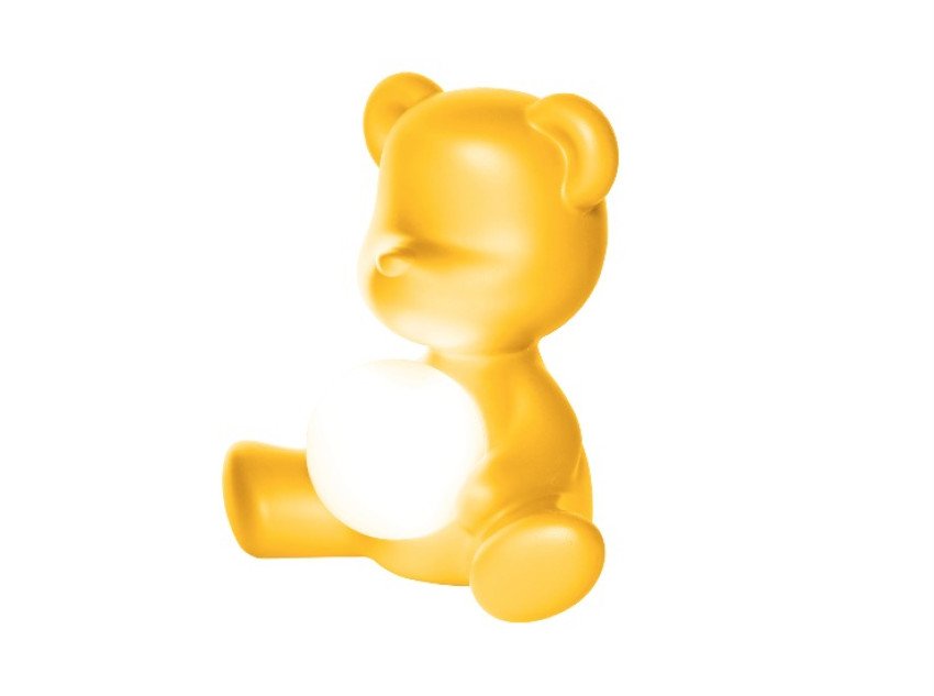 Портативна настільна лампа Teddy Girl, жовта Портативна настільна лампа Teddy Girl, жовта