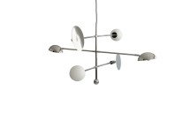 Светильник подвесной Sahn Chandelier, хром