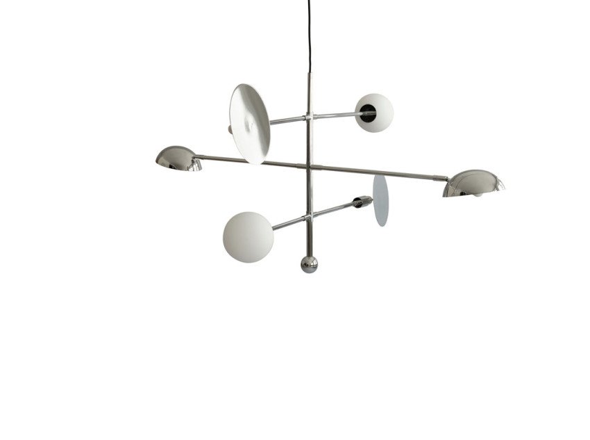 Светильник подвесной Sahn Chandelier, хром