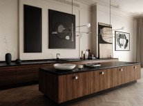 Светильник подвесной Sahn Chandelier, хром