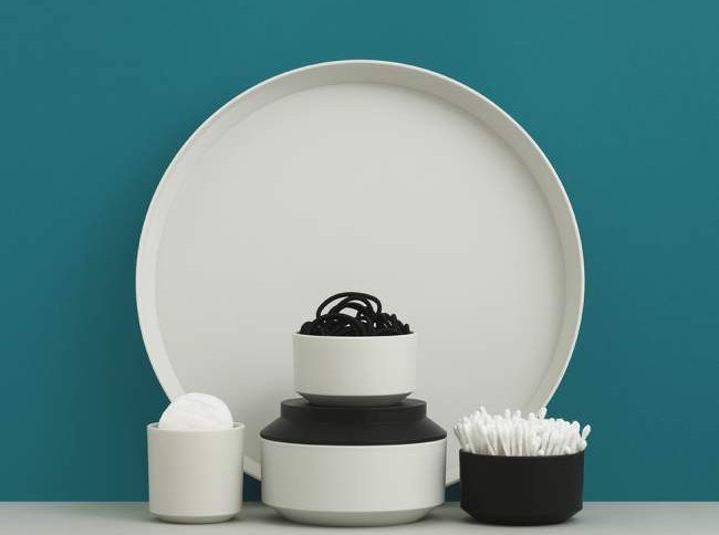 Піднос Geo, холодний білий