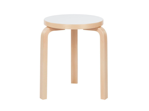 Табурет Stool 60, светлые ножки/белый вверх сиденья Табурет Stool 60, светлые ножки/белый вверх сиденья