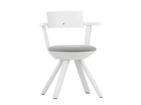 Крісло Rival KG002, біле