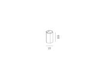 Настенный светильник Hexo mini 1.0, золотой Настенный светильник Hexo mini 1.0, золотой