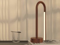 Портативна лампа Bow mini, оливкова