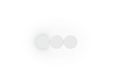 Настенный светильник Dot 3.0, белый