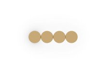 Настенный светильник Dot 4.0, шампань