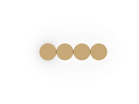 Настенный светильник Dot 4.0, шампань