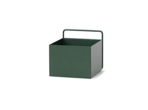 Настенное кашпо Wall Box, 14,6, зеленое