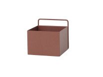 Настенное кашпо Wall Box, 14,6, красно-коричневое Настенное кашпо Wall Box, 14,6, красно-коричневое