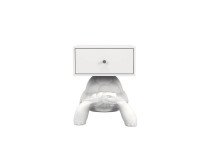 Приліжковий столик Turtle Carry, білий