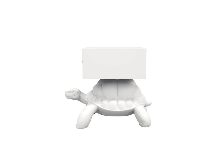 Приліжковий столик Turtle Carry, білий