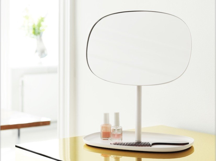 Настільне дзеркало Flip, біле