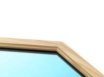 Дзеркало Lust, велике, блакитне