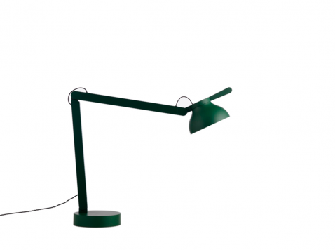 Настольная лампа PC double arm, зеленая
