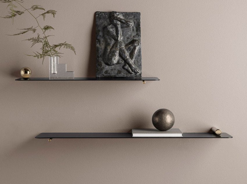 Полка Flying Shelf, cylinder, хром