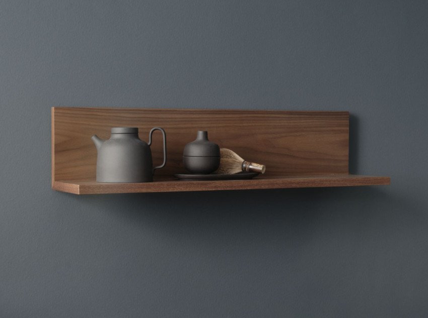 Настінна полиця Tana, горіх Настінна полиця Tana, горіх