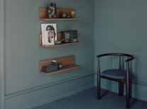 Настінна полиця Tana, горіх Настінна полиця Tana, горіх