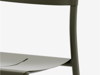 Обідній стілець May, темно-зелений Обідній стілець May, темно-зелений