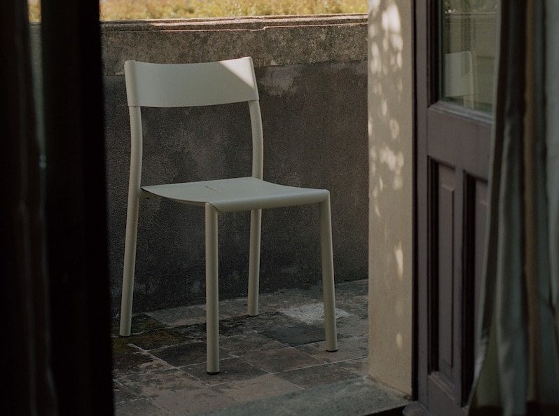 Обідній стілець May, світло-сірий