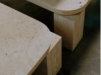 Журнальный стол Atlas, 82/82, бежевый