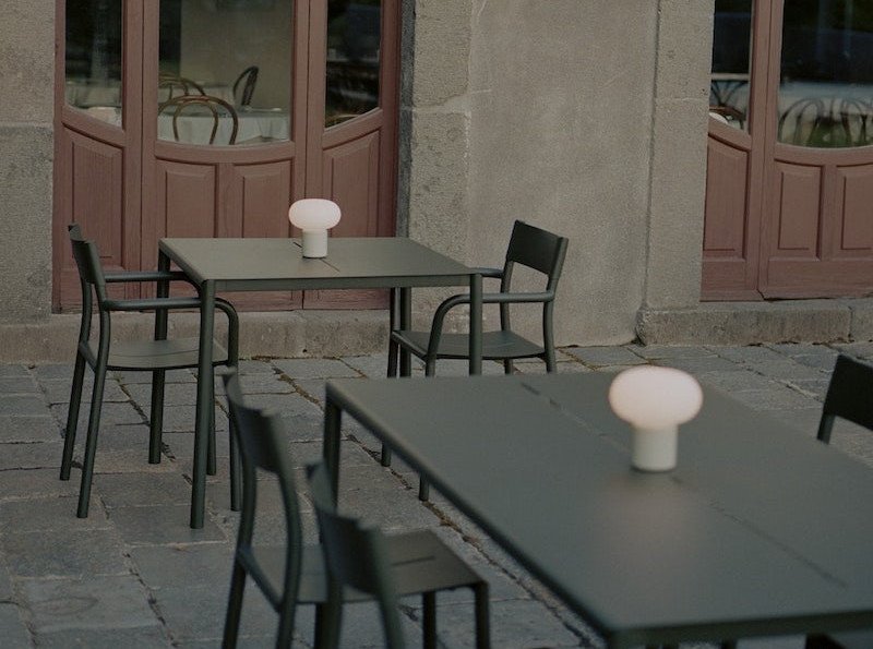 Обідній стіл May 85x85, темно-зелений