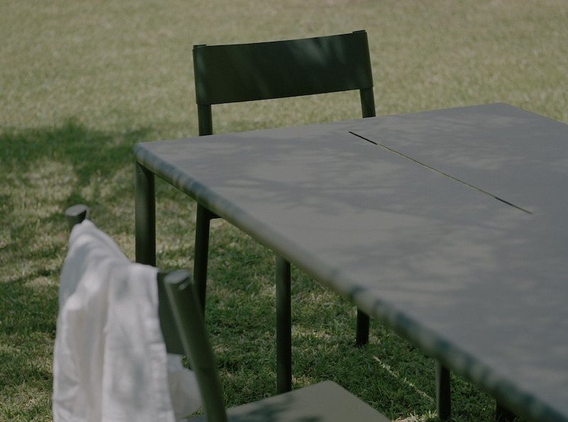 Обеденный стол May 170x85, темно-зеленый