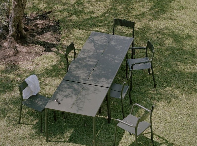 Обеденный стол May 170x85, темно-зеленый