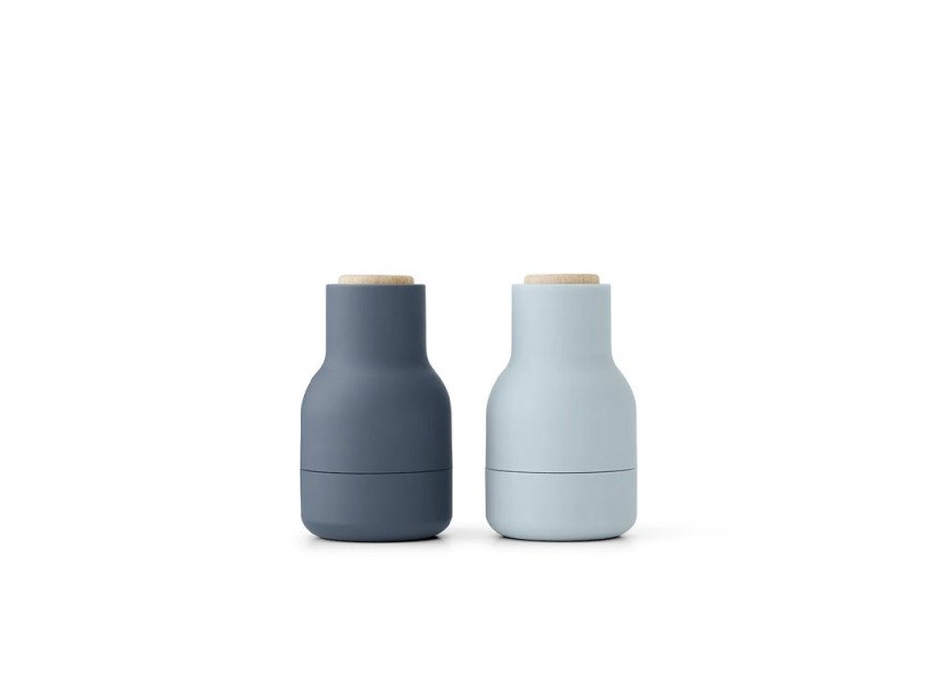 Млини для солі та перцю Bottle grinders small, блакитні відтінки, бук Млини для солі та перцю Bottle grinders small, блакитні відтінки, бук