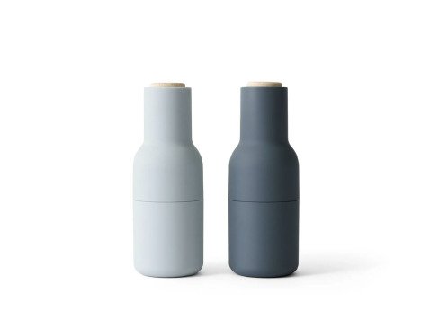 Мельницы для соли и перца Bottle grinders, голубые оттенки, бук