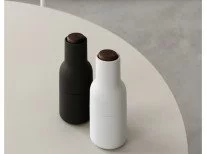 Млини для солі та перцю Bottle grinders, чорний/білий, горіх