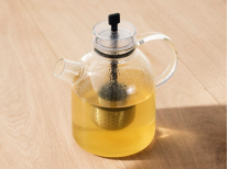 Чайник для заварювання Teapot, великий, прозорий