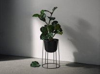 Основа для кашпо Wire Pot, 606, черная Основа для кашпо Wire Pot, 606, черная
