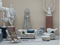 Диван Mingle Two Seater, ткань sheepskin Диван Mingle Two Seater, ткань sheepskin