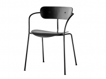 Стілець Pavilion AV2, чорний лакований дуб