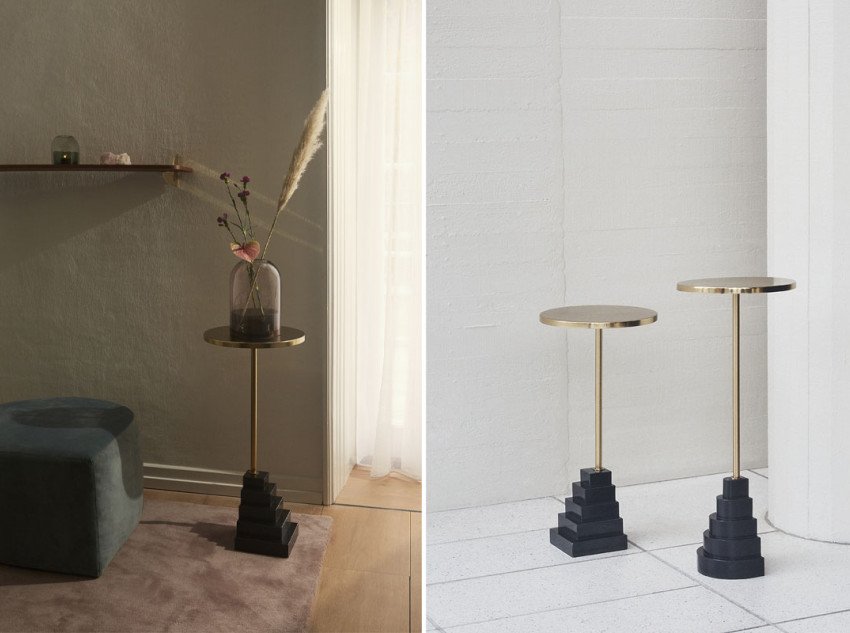 Кавовий столик Solum, золотий