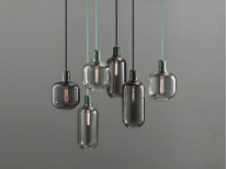 Светильник подвесной Amp, большой, зеленый мрамор/золотой Светильник подвесной Amp, большой, зеленый мрамор/золотой