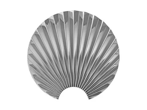 Гачок Concha, найбільший, срібний