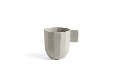 Чашка Paper porcelain, светло-серая