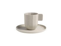 Чашка Paper porcelain, светло-серая Чашка Paper porcelain, светло-серая