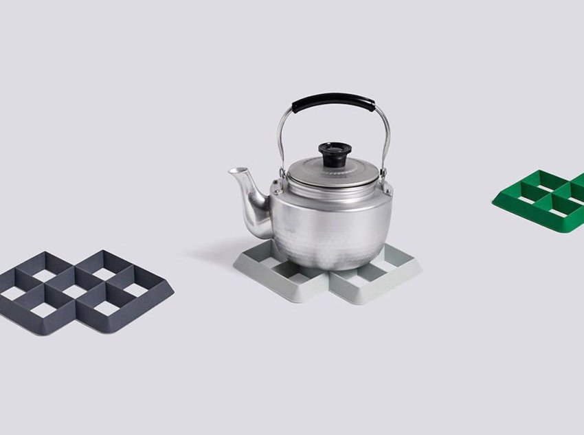 Подставка для посуды Rhomb, серая