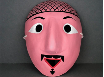 Декоративна маска Mood, рожева