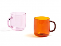 Чашка Borosilicate, розовая