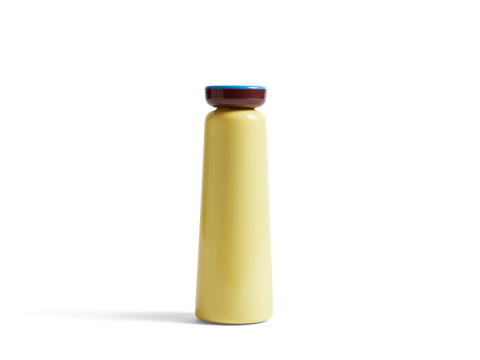 Бутылка-термос Sowden, 0,35L, желтая
