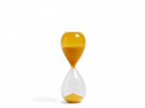 Пісочний годинник Time, середній, 15 min, жовтий