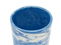 Чашка Marbled, сине-белая Чашка Marbled, сине-белая