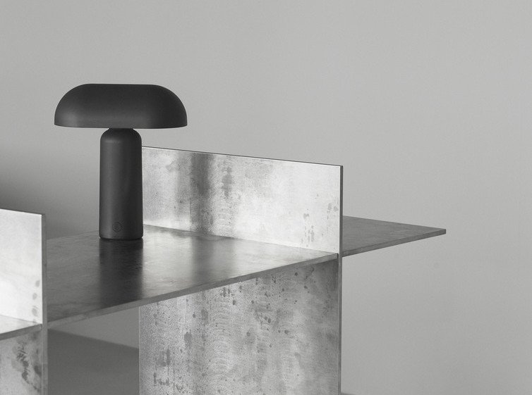 Портативна лампа Porta, чорна